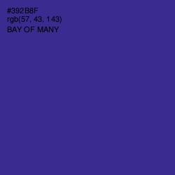 #392B8F - Bay of Many Color Image