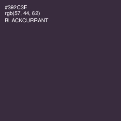 #392C3E - Blackcurrant Color Image