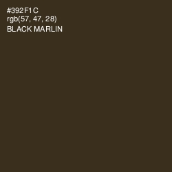 #392F1C - Black Marlin Color Image