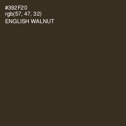 #392F20 - English Walnut Color Image