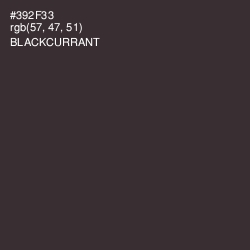 #392F33 - Blackcurrant Color Image