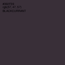 #392F39 - Blackcurrant Color Image