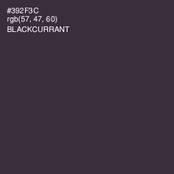 #392F3C - Blackcurrant Color Image