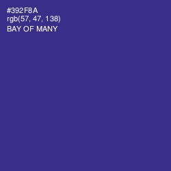 #392F8A - Bay of Many Color Image