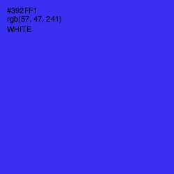 #392FF1 - Blue Color Image