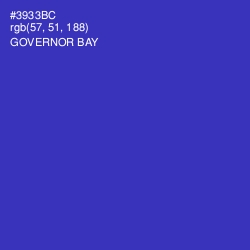 #3933BC - Governor Bay Color Image