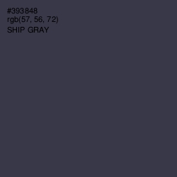 #393848 - Ship Gray Color Image