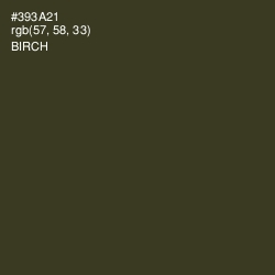 #393A21 - Birch Color Image