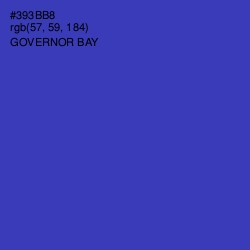 #393BB8 - Governor Bay Color Image