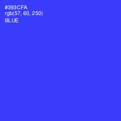 #393CFA - Blue Color Image