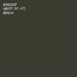 #393D2F - Birch Color Image