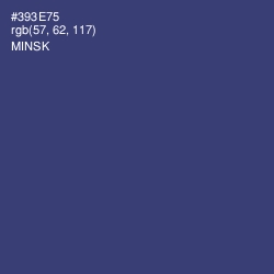#393E75 - Minsk Color Image