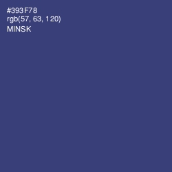 #393F78 - Minsk Color Image