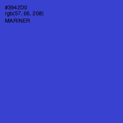 #3942D0 - Mariner Color Image