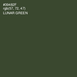 #39482F - Lunar Green Color Image