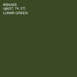 #394A25 - Lunar Green Color Image