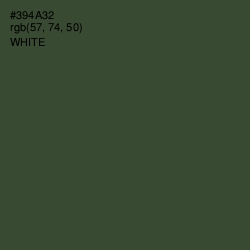 #394A32 - Lunar Green Color Image