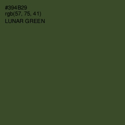 #394B29 - Lunar Green Color Image