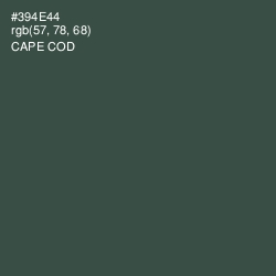 #394E44 - Cape Cod Color Image