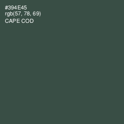 #394E45 - Cape Cod Color Image