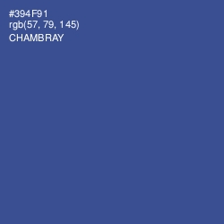 #394F91 - Chambray Color Image