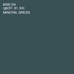#395154 - Mineral Green Color Image