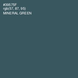 #39575F - Mineral Green Color Image