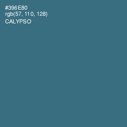 #396E80 - Calypso Color Image