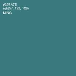 #397A7E - Ming Color Image