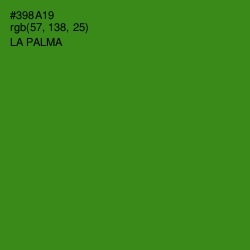 #398A19 - La Palma Color Image