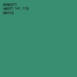 #398D71 - Sea Green Color Image