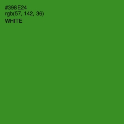 #398E24 - Forest Green Color Image