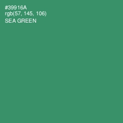 #39916A - Sea Green Color Image
