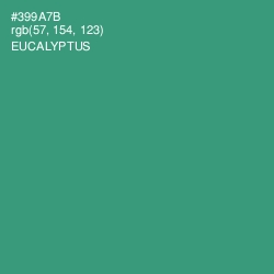 #399A7B - Eucalyptus Color Image