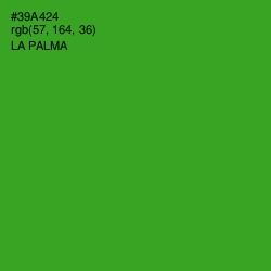 #39A424 - La Palma Color Image