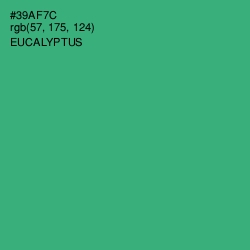 #39AF7C - Eucalyptus Color Image