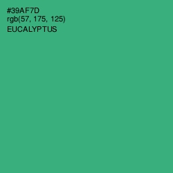 #39AF7D - Eucalyptus Color Image