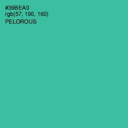 #39BEA0 - Pelorous Color Image