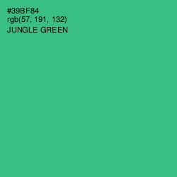 #39BF84 - Jungle Green Color Image