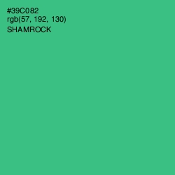 #39C082 - Shamrock Color Image