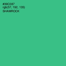 #39C087 - Shamrock Color Image