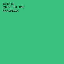 #39C180 - Shamrock Color Image