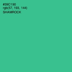 #39C190 - Shamrock Color Image