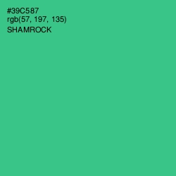 #39C587 - Shamrock Color Image