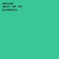 #39C698 - Shamrock Color Image