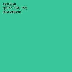 #39C699 - Shamrock Color Image