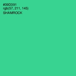 #39D391 - Shamrock Color Image