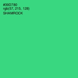 #39D780 - Shamrock Color Image