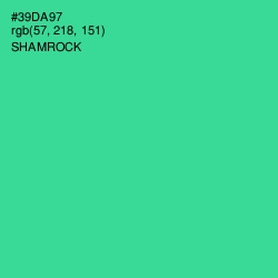 #39DA97 - Shamrock Color Image