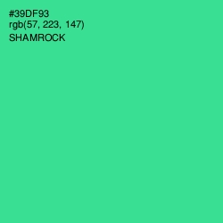 #39DF93 - Shamrock Color Image